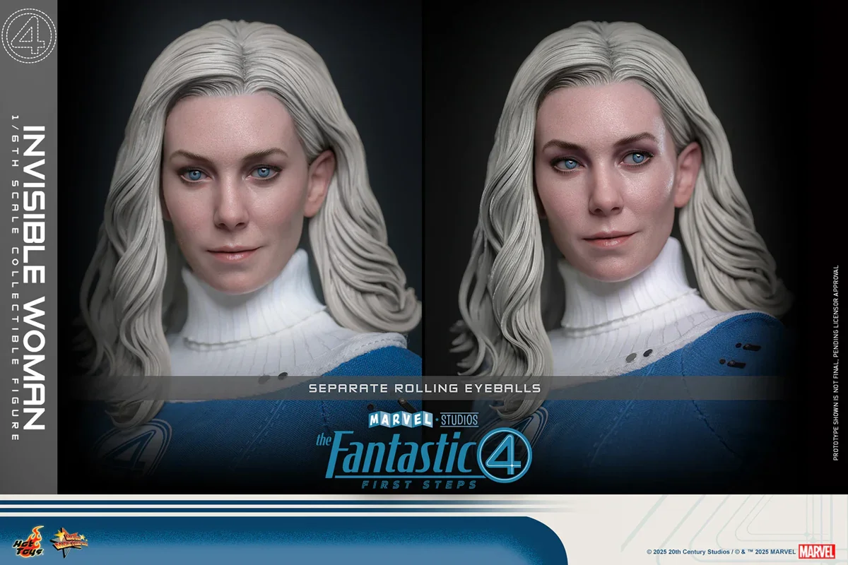 The Fantastic Four: First Steps - Invisible Woman 1:6 Scale Collectable Action Figure - Image 13