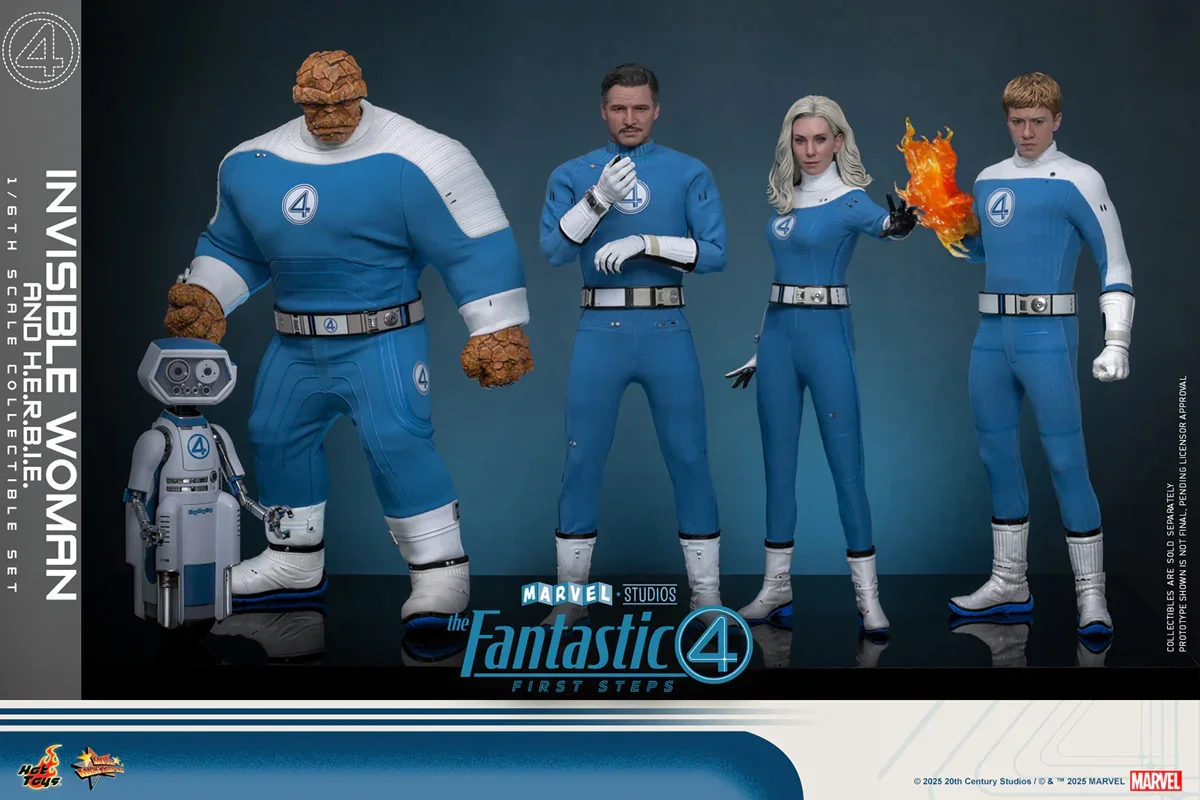 The Fantastic Four: First Steps - Invisible Woman & HERBIE 1:6 Scale Collectable Figure Set - Image 18