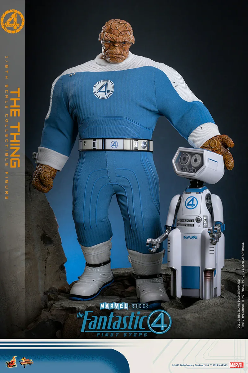 The Fantastic Four: First Steps - The Thing 1:6 Scale Collectable Action Figure - Image 9