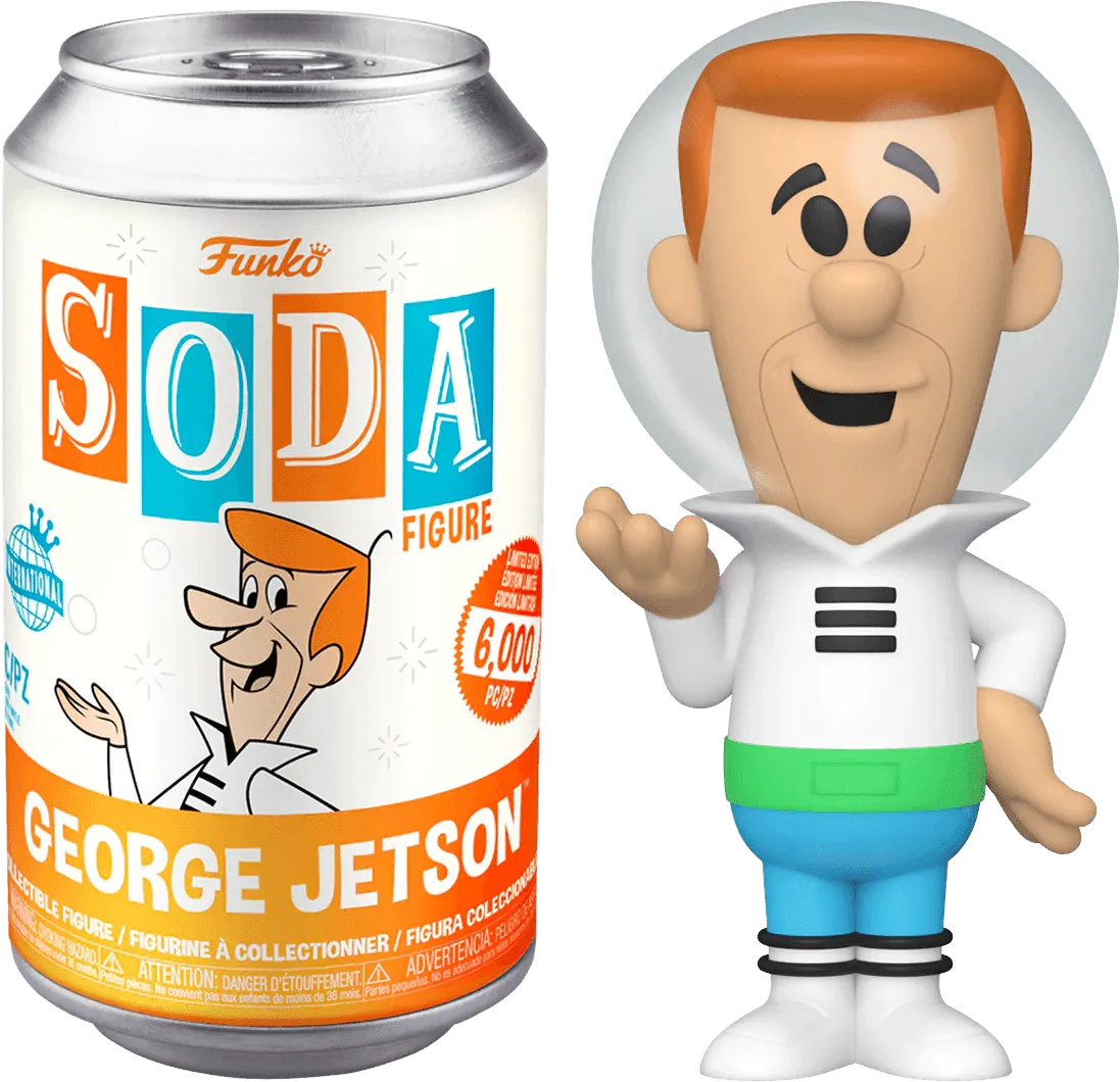 The Jetsons - George Jetson (with chase) Vinyl Soda - Image 2