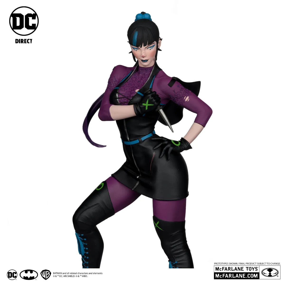 The Joker: Purple Craze - Punchline (By Stanley "Artgerm" Lau) Resin Statue - Image 8
