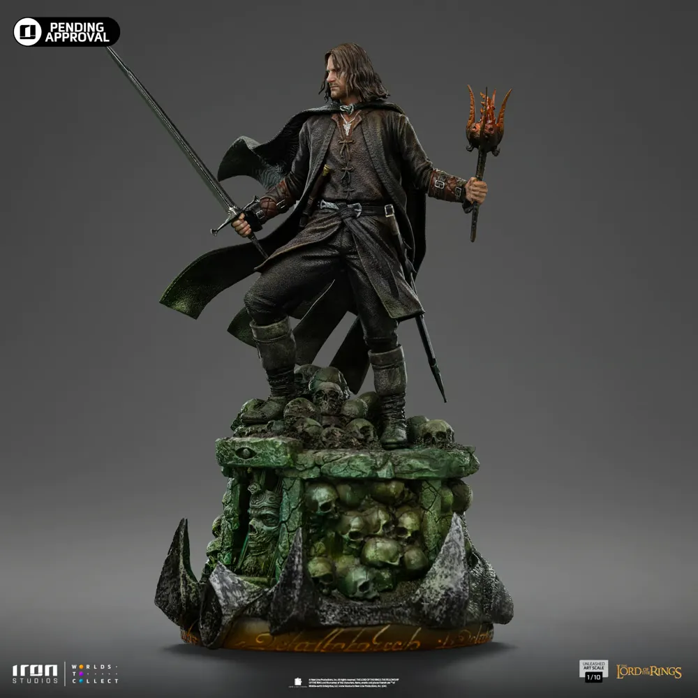 The Lord of the Rings - Aragorn Unleashed 1:10 Scale Statue - Image 12