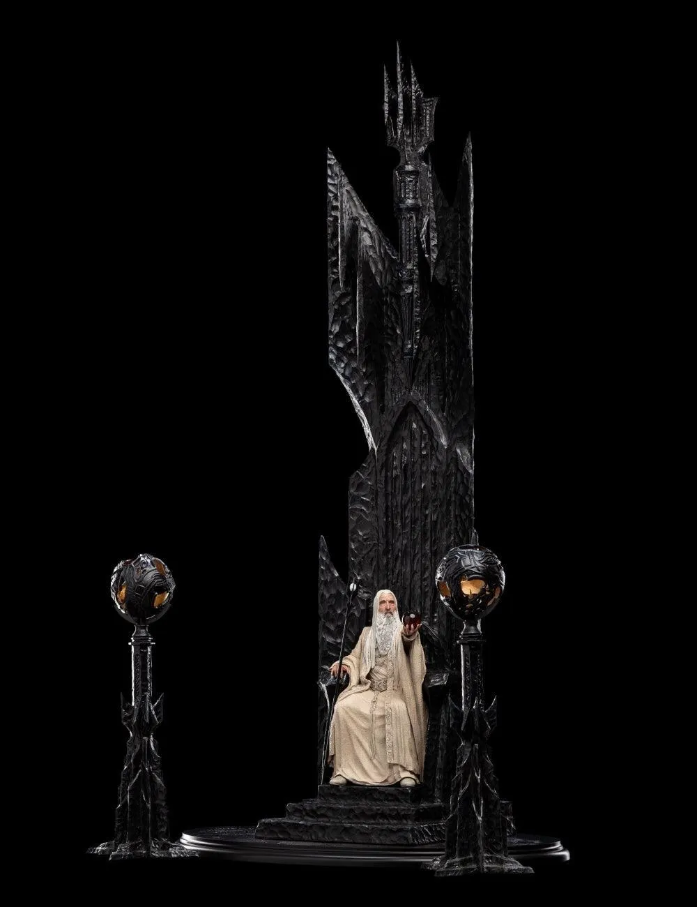 The Lord of the Rings - Saruman the White on Throne 1:6 Scale Statue - Image 3