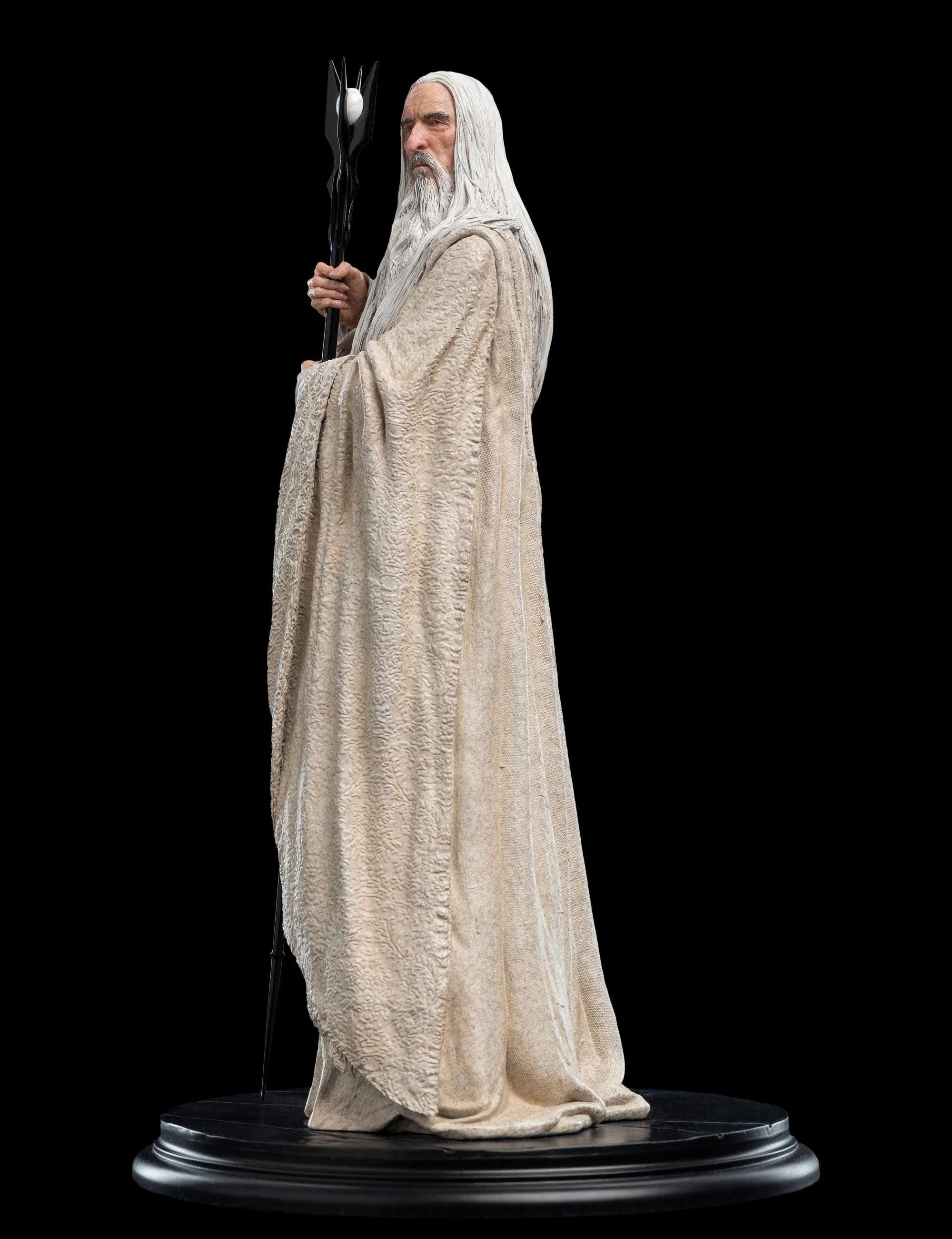 The Lord of the Rings - Saruman the White Wizard Statue - Image 3