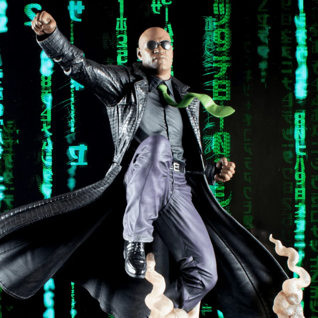 The Matrix - Morpheus Deluxe Gallery PVC Statue - Image 4