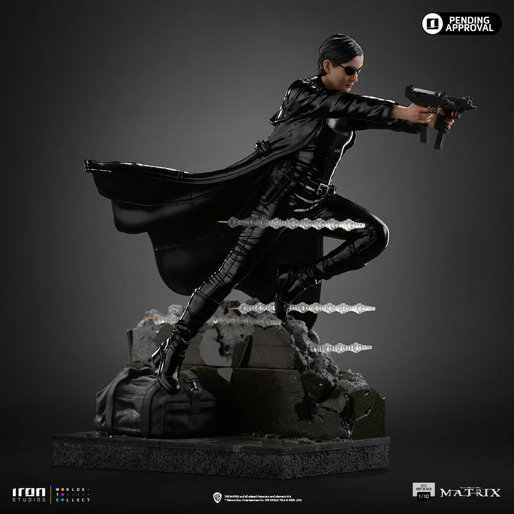 The Matrix - Trinity 1:10 Scale Statue - Image 6