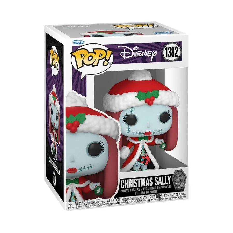 The Nightmare Before Christmas 30th Anniversary - Christmas Sally Pop! Vinyl - Image 3