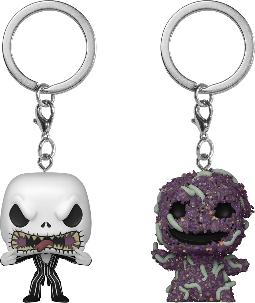 The Nightmare Before Christmas - Jack & Oogie Boogie Pop! Vinyl Keychain [2 Pack] - Image 2