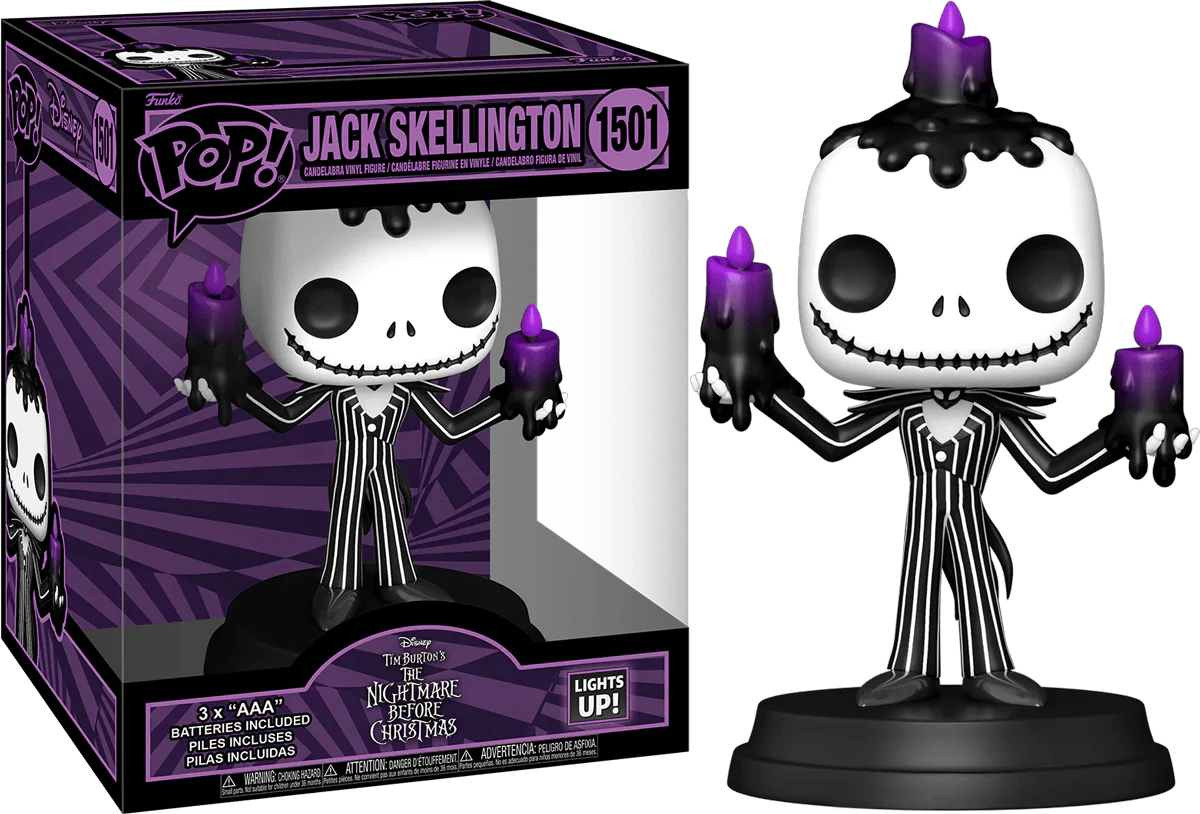 The Nightmare Before Christmas - Jack Skellington (Light Up) 6" Pop! Vinyl