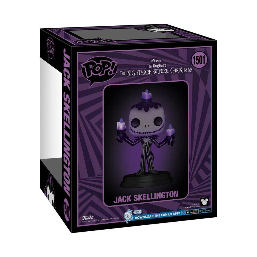 The Nightmare Before Christmas - Jack Skellington (Light Up) 6" Pop! Vinyl - Image 5