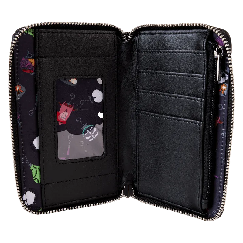 The Nightmare Before Christmas - Tree String Lights Glow Zip Around Wallet - Image 4