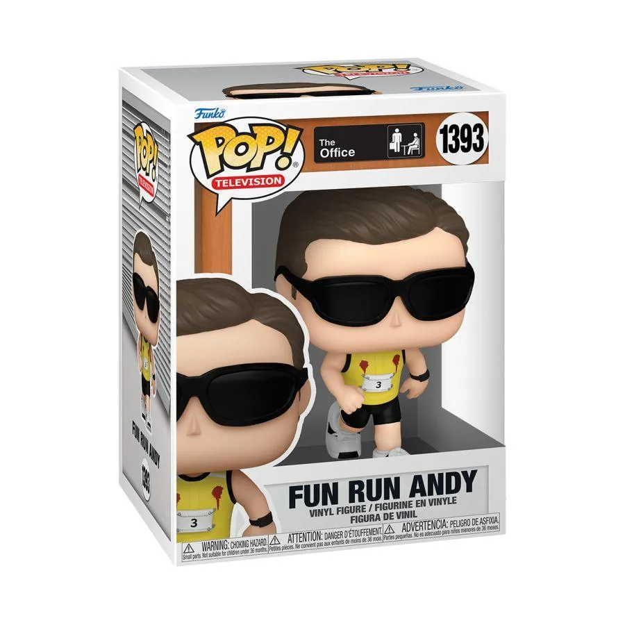The Office - Fun Run Andy Pop! Vinyl - Image 3