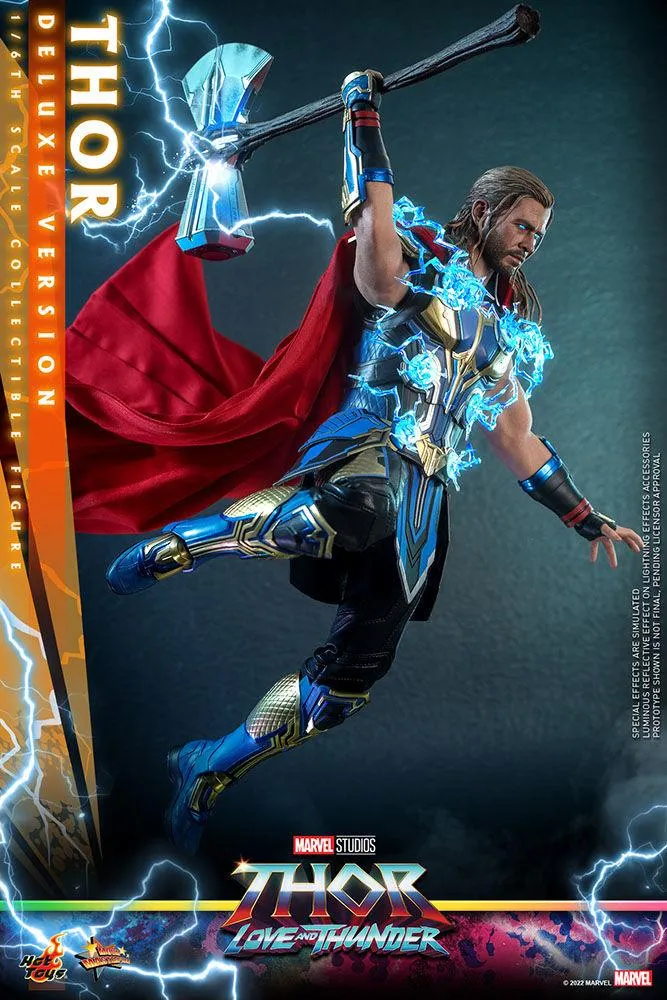 Thor 4: Love and Thunder - Thor Deluxe 1:6 Scale Action Figure - Image 14