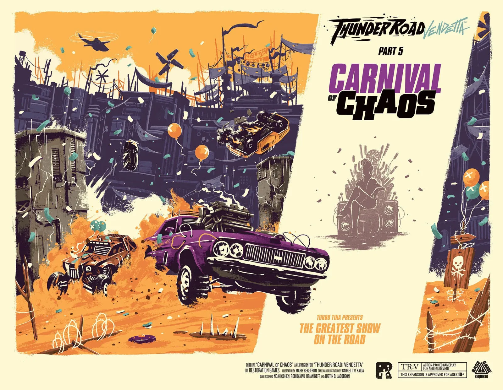 Thunder Road Carnival Of Chaos - Expansion