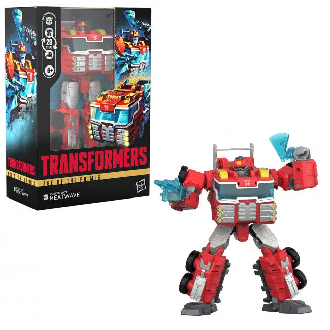 Transformers Age of the Primes Voyager Class: Rescue Bot Heatwave - Image 5