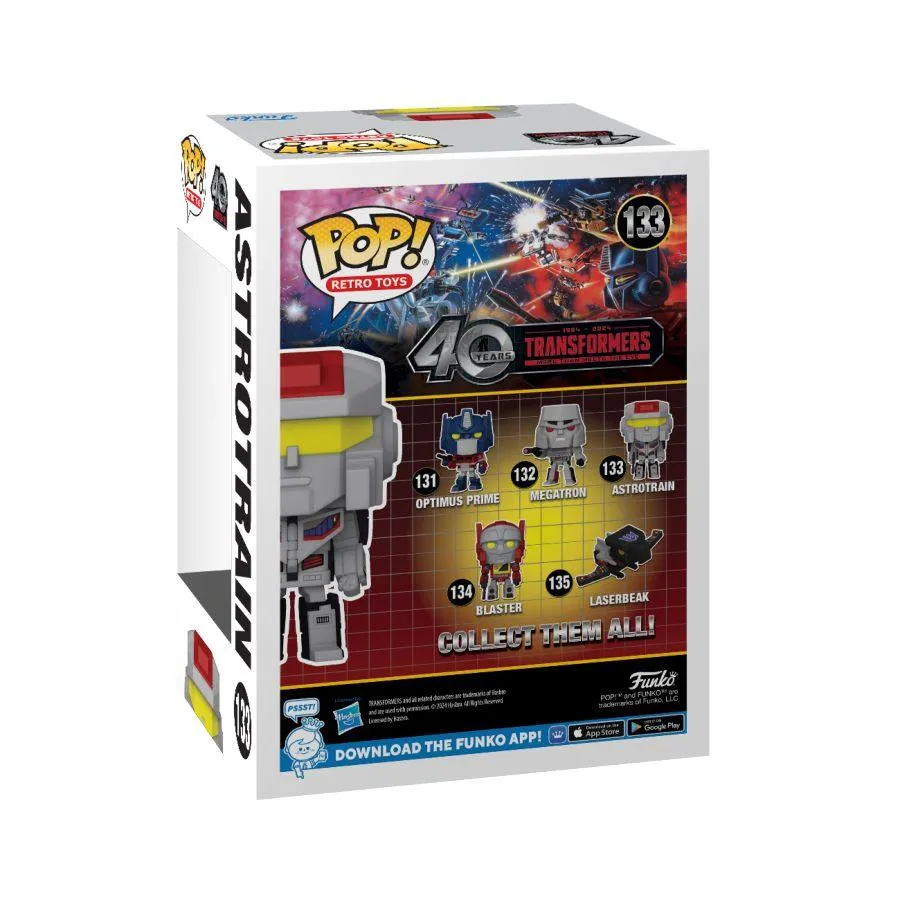 Transformers: Generation 1 - Astrotrain Pop! Vinyl - Image 4