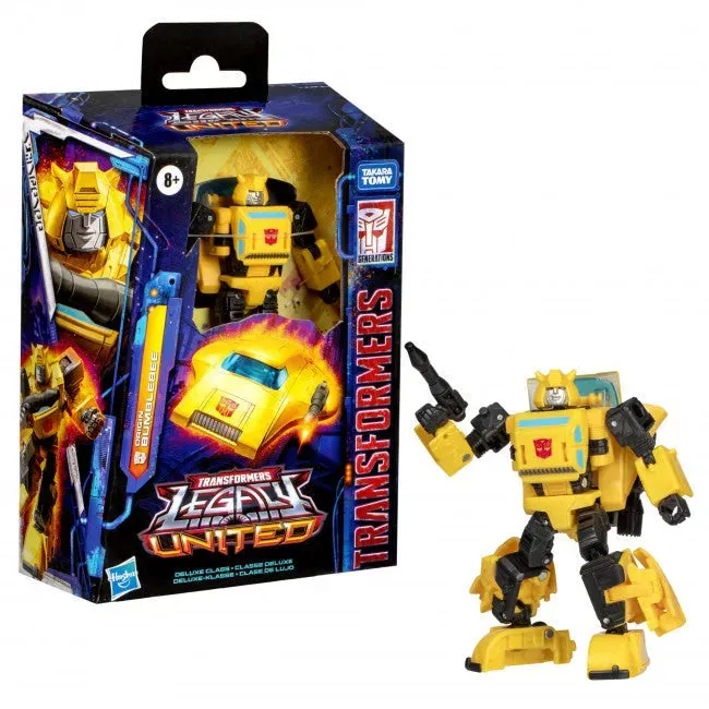 Transformers Legacy Deluxe Class: Origin Bumblebee - Image 4