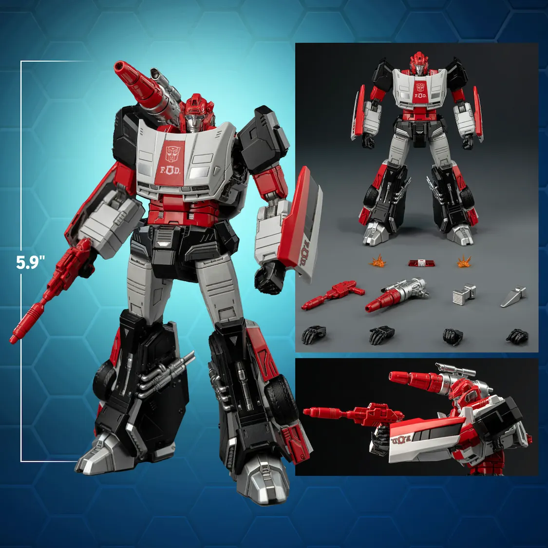 Transformers - Red Alert Mdlx Figure - Image 3