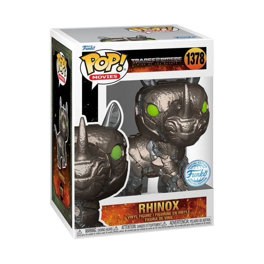 Transformers: Rise of the Beasts - Rhinox US Exclusive Pop! Vinyl [RS] - Image 3