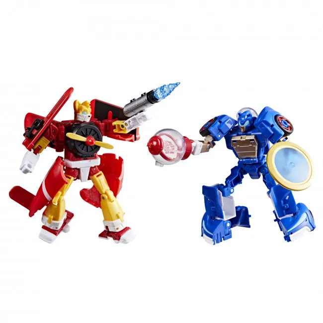 Transformers x Sonic the Hedgehog: Transformers Wingtail and Blue Booster Action Figures - Image 4