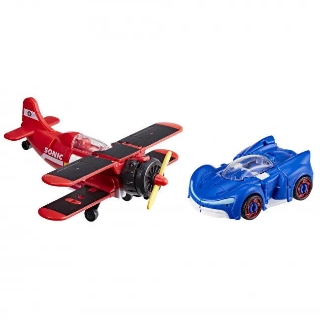 Transformers x Sonic the Hedgehog: Transformers Wingtail and Blue Booster Action Figures - Image 5