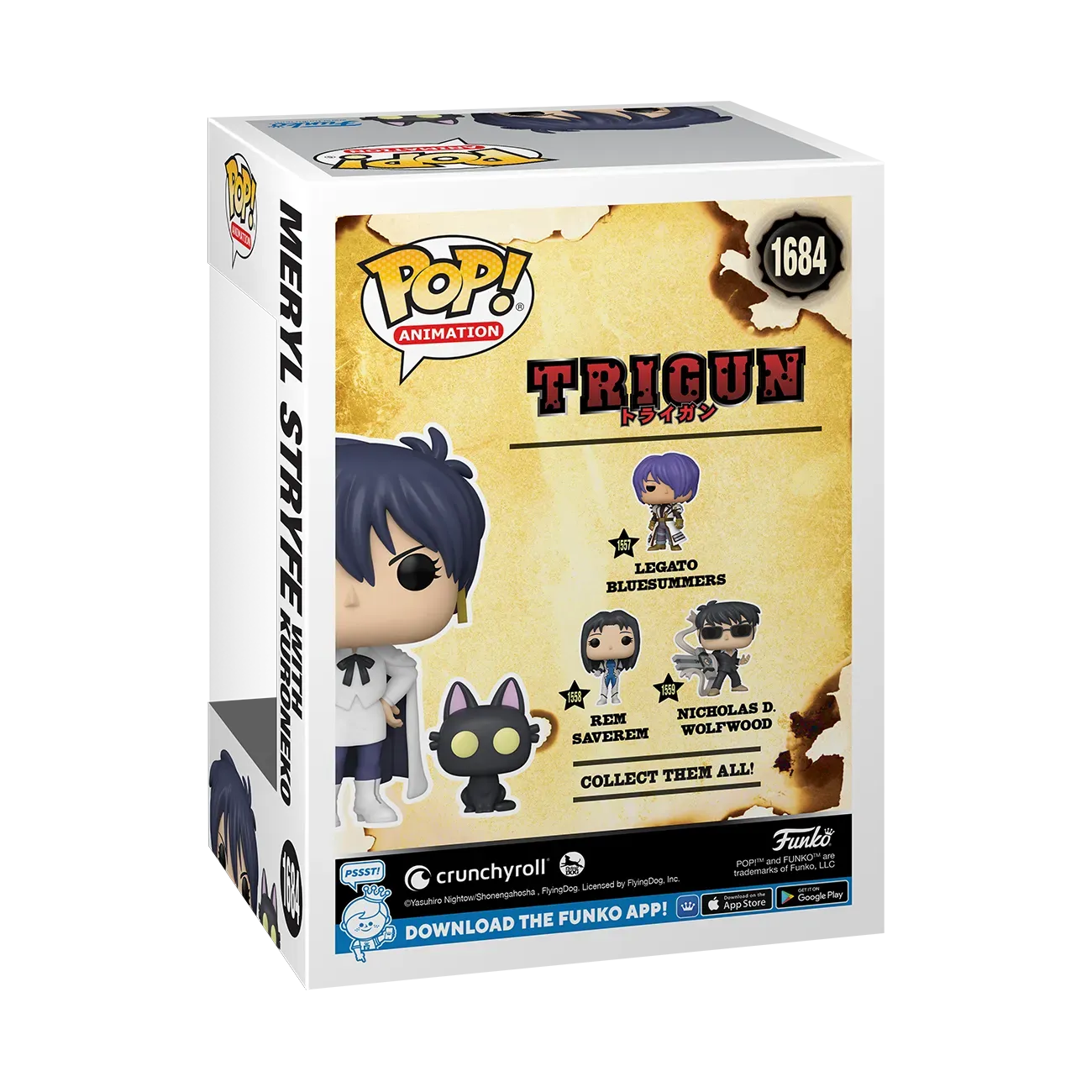 Trigun - Meryl Stryfe NYCC 2024 US Exclusive Pop! Vinyl [RS] - Image 4