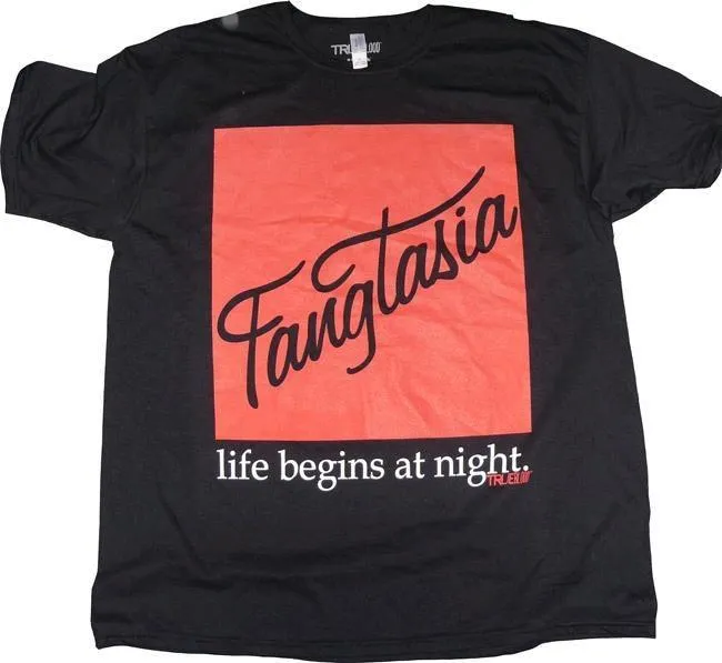 True Blood - Fangtasia Black Male T-Shirt S