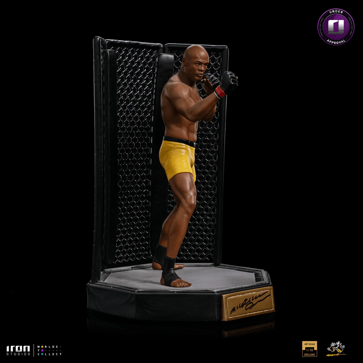 UFC - Anderson "Spider" Silva (Signed Version) Deluxe Art Scale 1:10 Scale Statue - Image 13