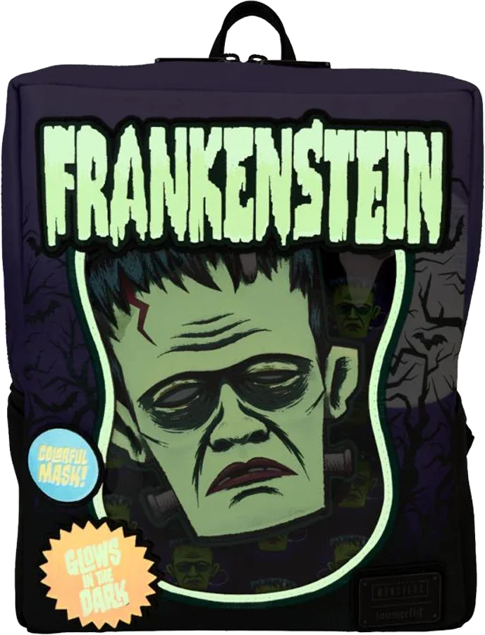 Universal Monsters - Frankenstein Neon Mask Mini Backpack - Image 2