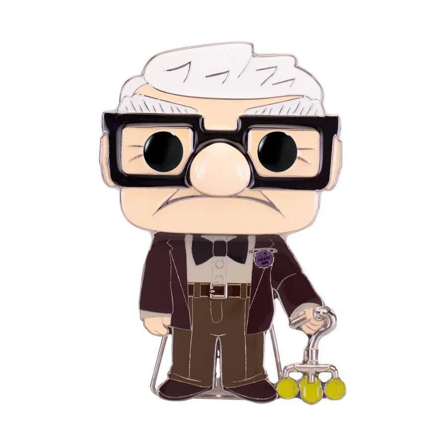 Up - Carl 4" Pop! Enamel Pin - Image 2