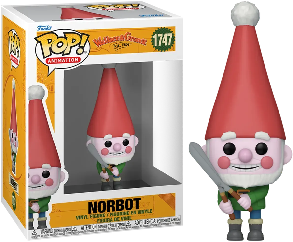 Wallace & Gromit (2024 Movie) - Norbot Pop! Vinyl