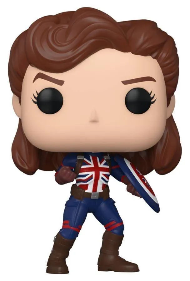 What If - Captain Carter Pose US Exclusive Pop! Vinyl [RS] - Image 2