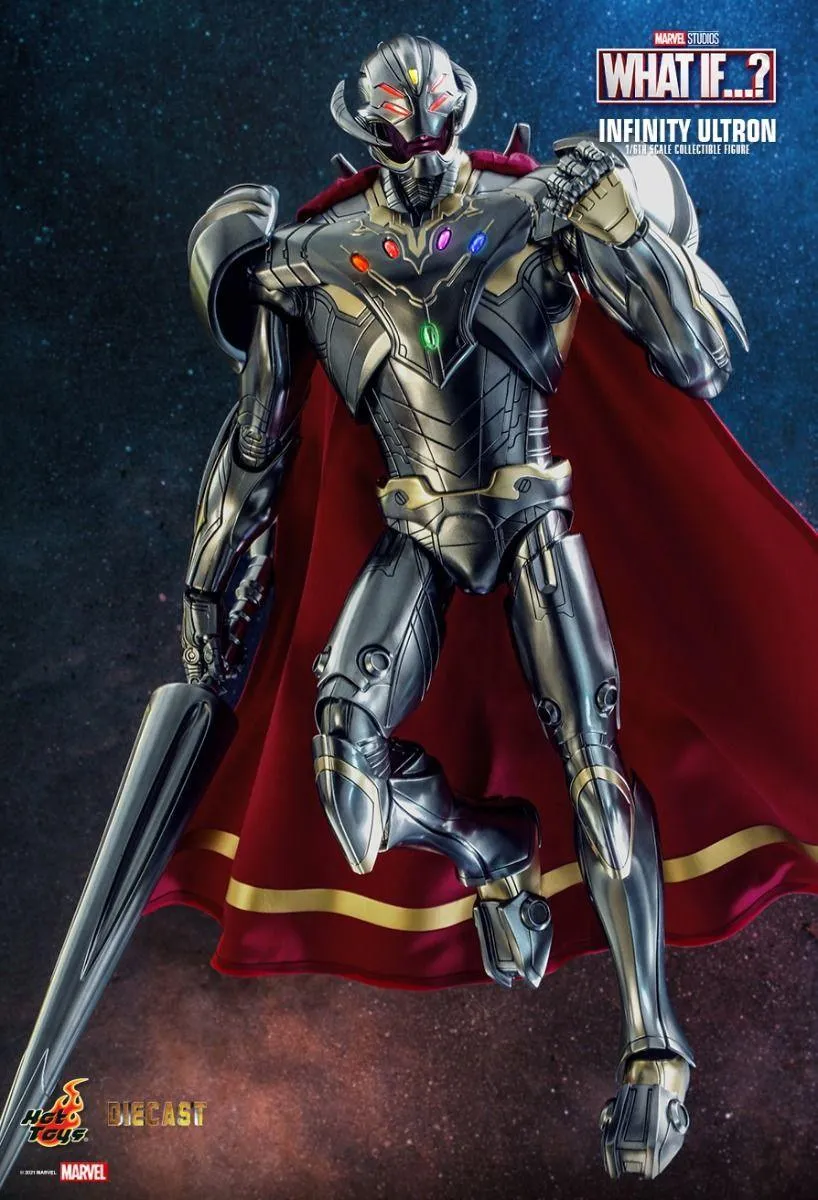 What If - Infinity Ultron Diecast 1:6 Scale Collectable Action Figure - Image 6