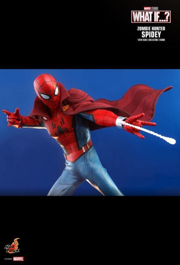 What If - Zombie Hunter Spider-Man 1:6 Scale 12" Action Figure - Image 15