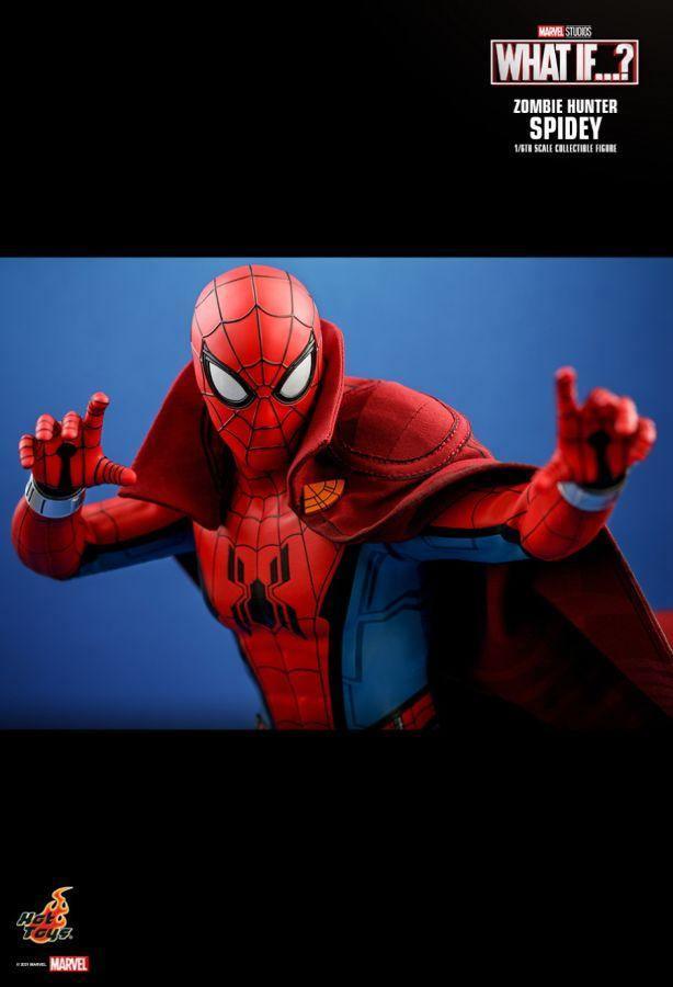 What If - Zombie Hunter Spider-Man 1:6 Scale 12" Action Figure - Image 16