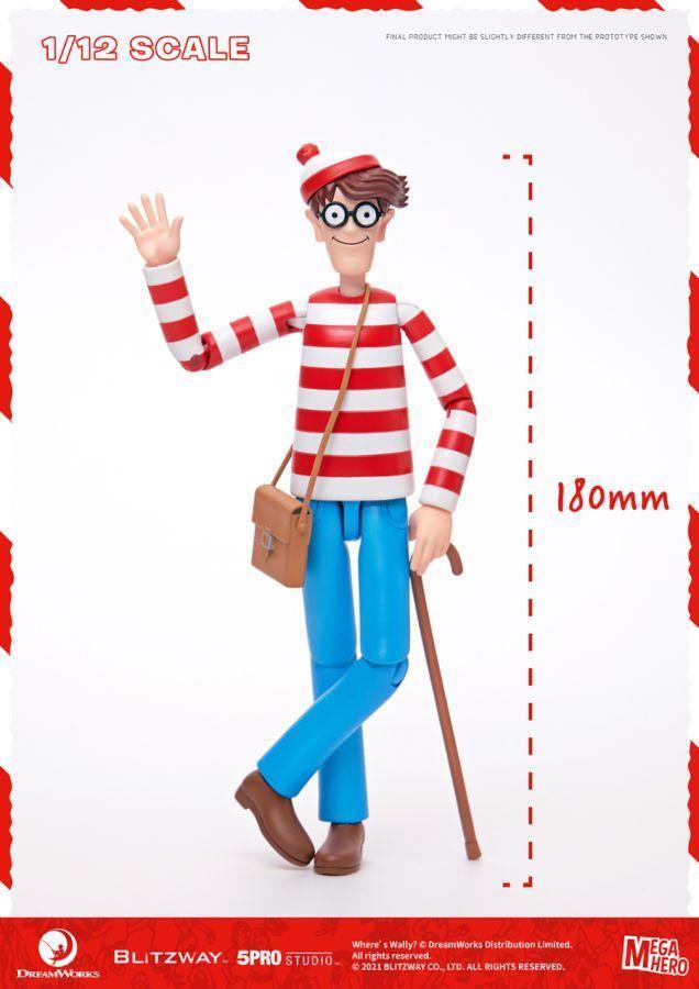 Where's Wally? - Wally 1:12 Scale 6" Action Figure - Image 2