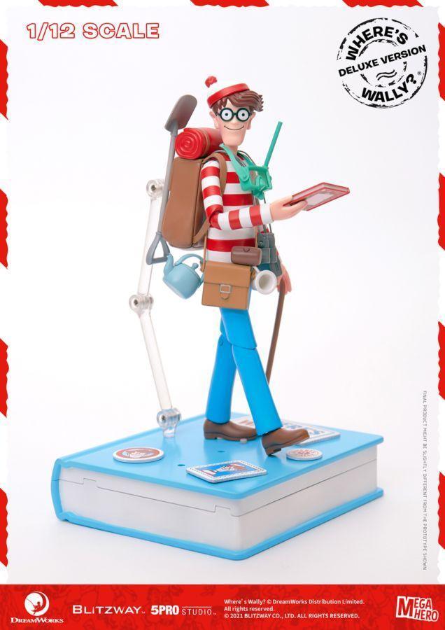 Where's Wally? - Wally Deluxe 1:12 Scale 6" Action Figure - Image 3