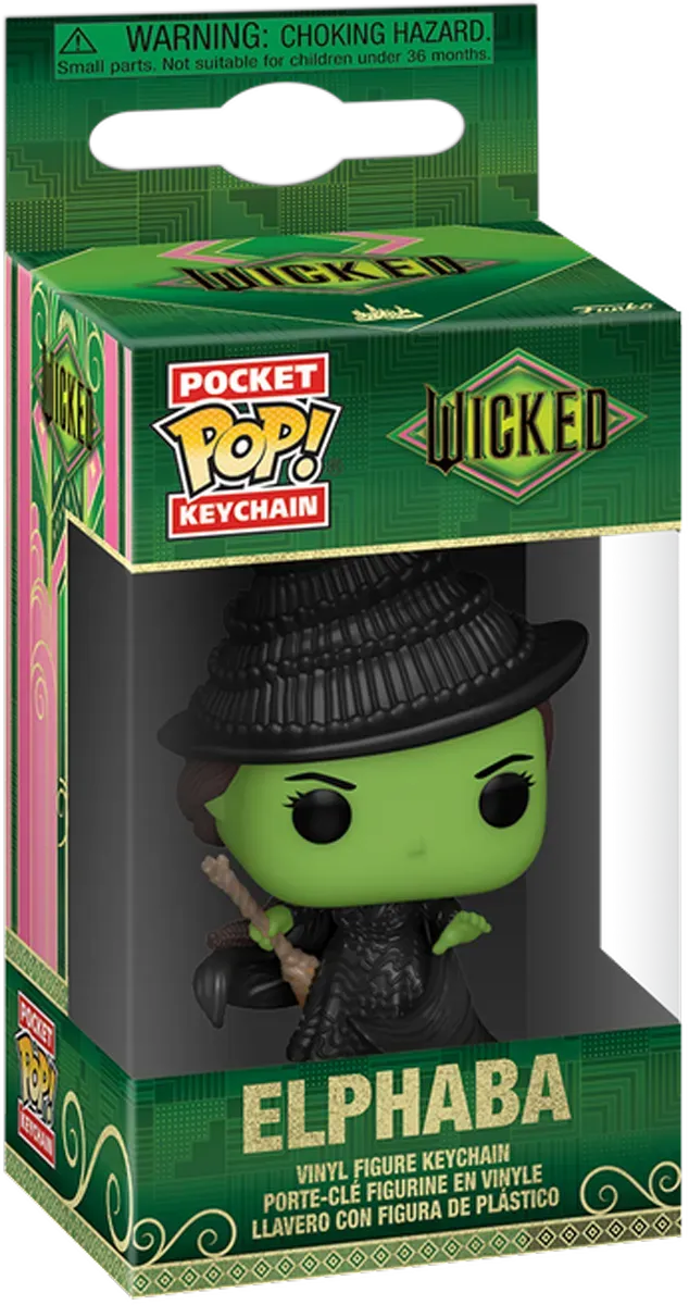 Wicked (2024) - Elphaba Pop! Keychain - Image 3