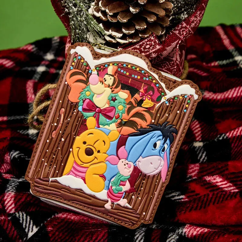 Winnie The Pooh - Pooh & Friends Holiday Scene Zip Wallet - Image 2