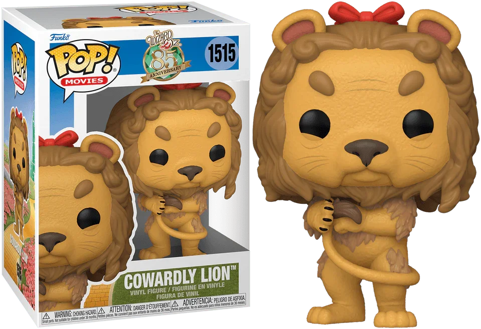 Wizard of Oz - Cowardly Lion Pop! Vinyl - Chase Bundle - Image 2