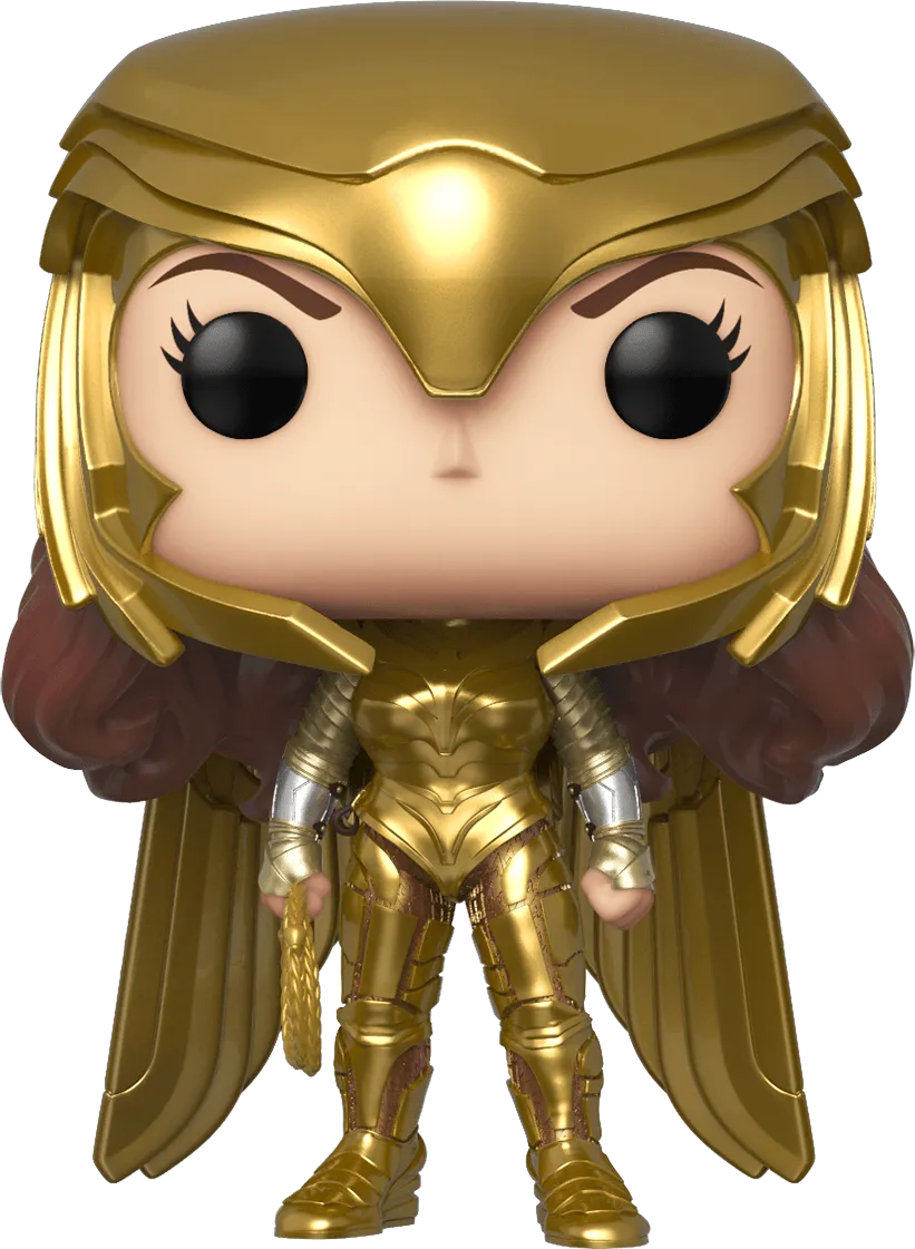 Wonder Woman: 1984 - Wonder Woman Gold Power Pose Pop! Vinyl - Image 2
