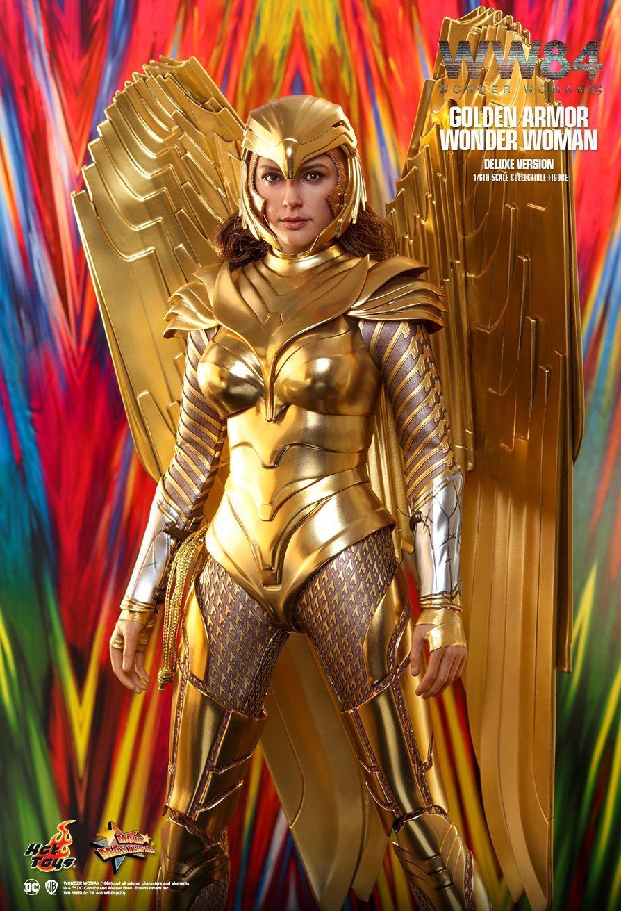 Wonder Woman 2: WW84 - Golden Armor Deluxe 1:6 Scale 12" Action Figure - Image 6