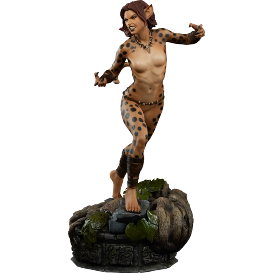 Wonder Woman - Cheetah Premium Format Statue Exclusive