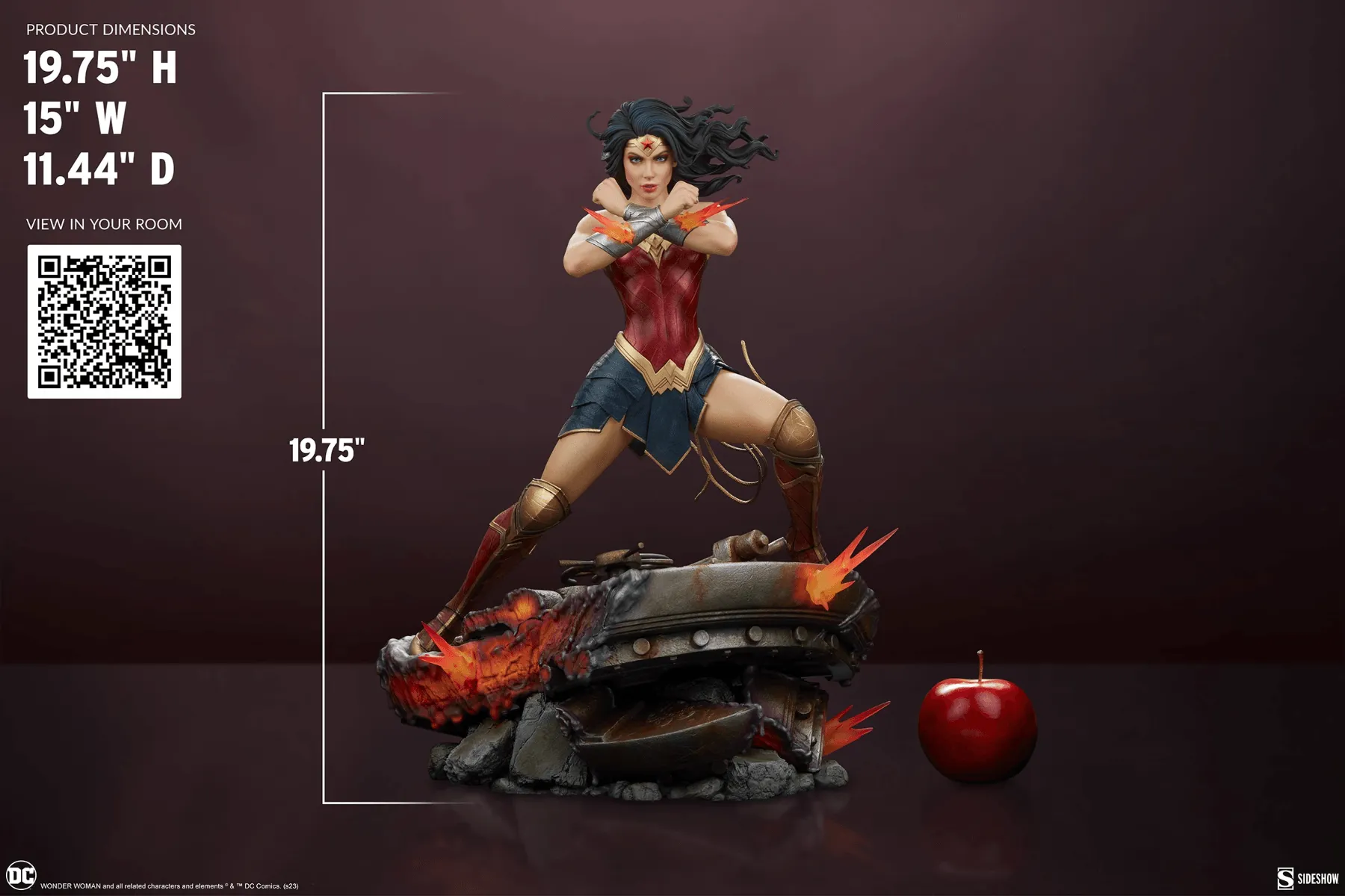 Wonder Woman - Saving The Day Premium Format Statue - Image 13