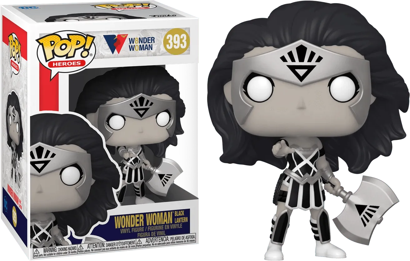 Wonder Woman - Wonder Woman Black Lantern 80th Anniversary Pop! Vinyl