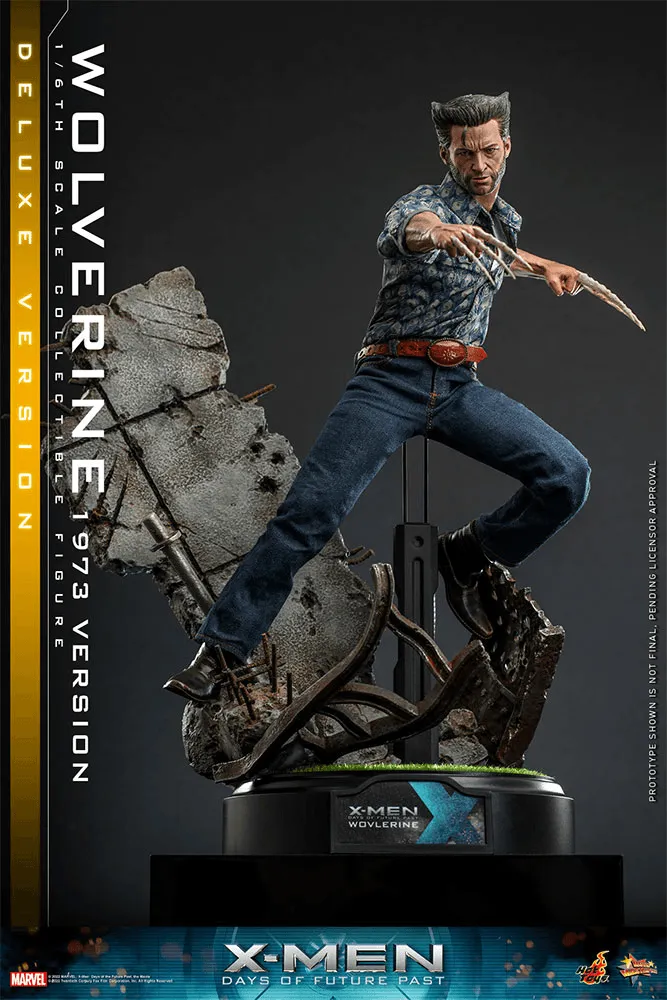 X-Men 5: Day of Future Past - Wolverine 1973 version Deluxe 1:6 Scale Action Figure - Image 3