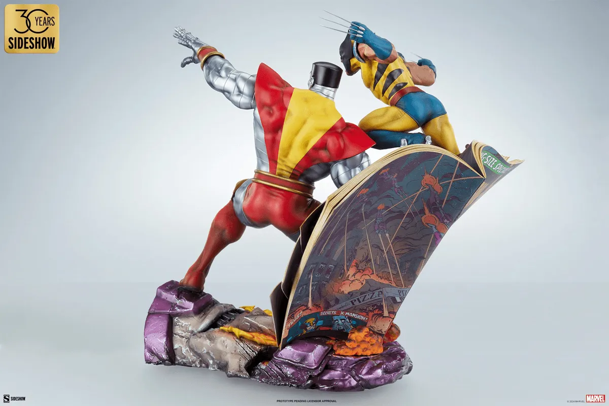 X-Men - Colossus & Wolverine Statue - Image 4