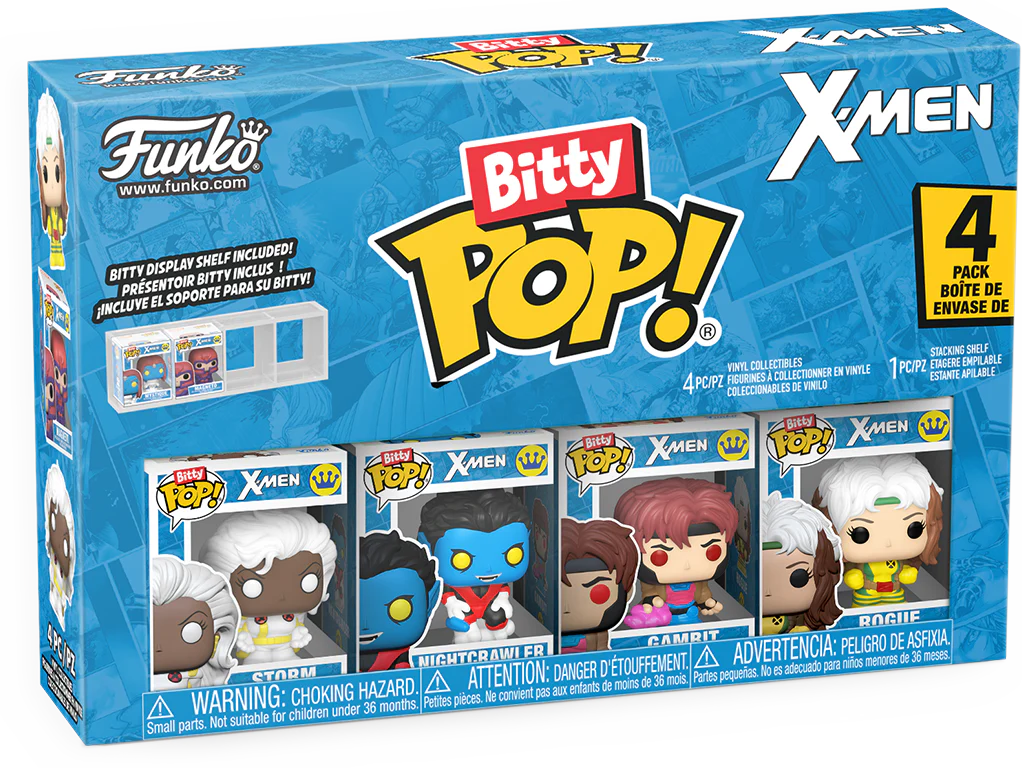 X-Men - Gambit Bitty Pop! 4-Pack - Image 2