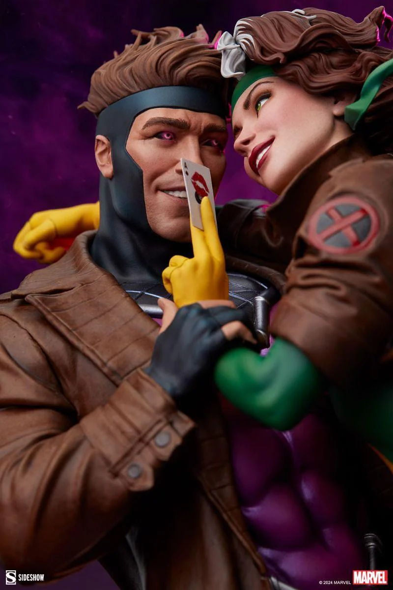X-Men - Rogue & Gambit 18.5" Statue - Image 4