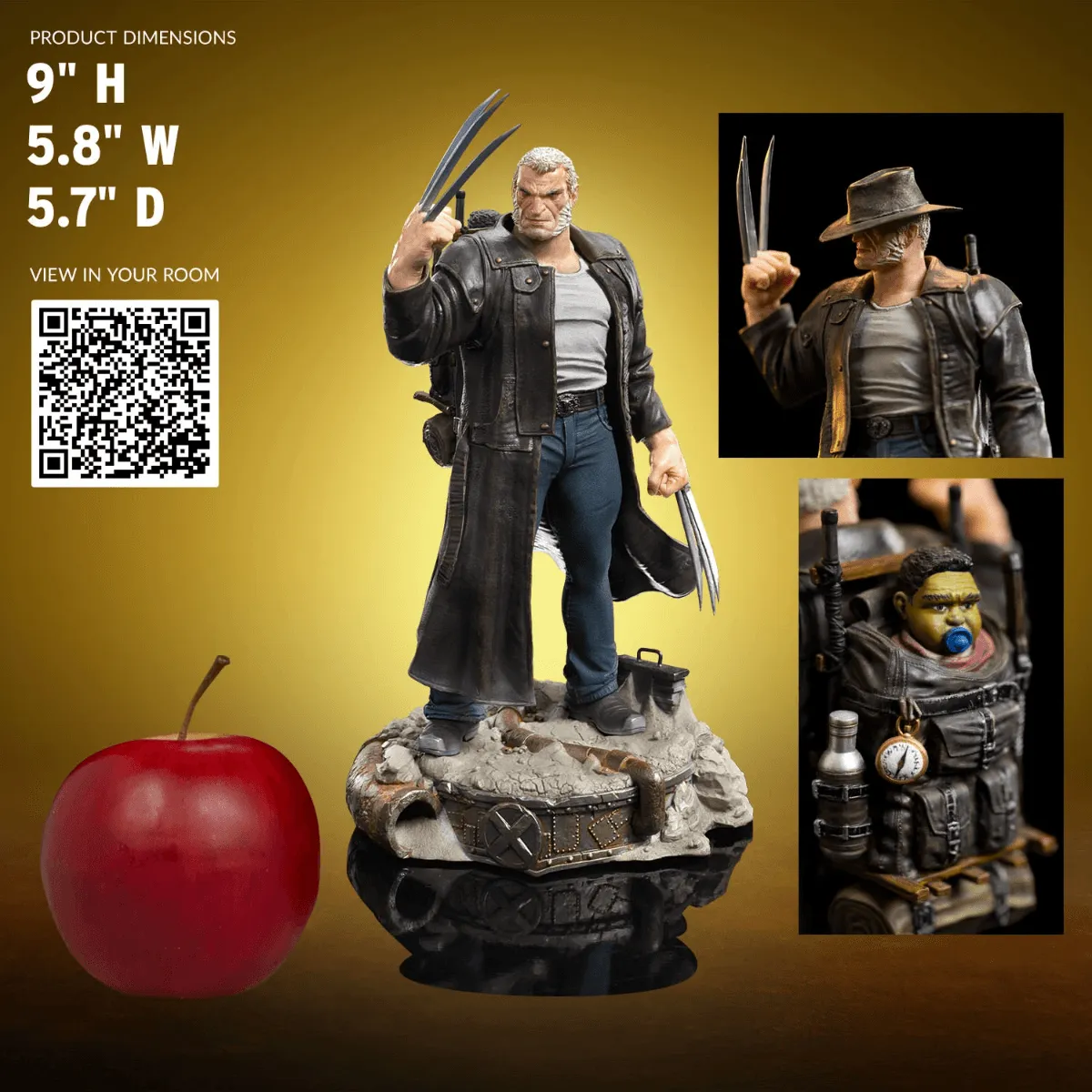 X-Men - Wolverine (Old Man Logan) 1:10 Statue - Image 3